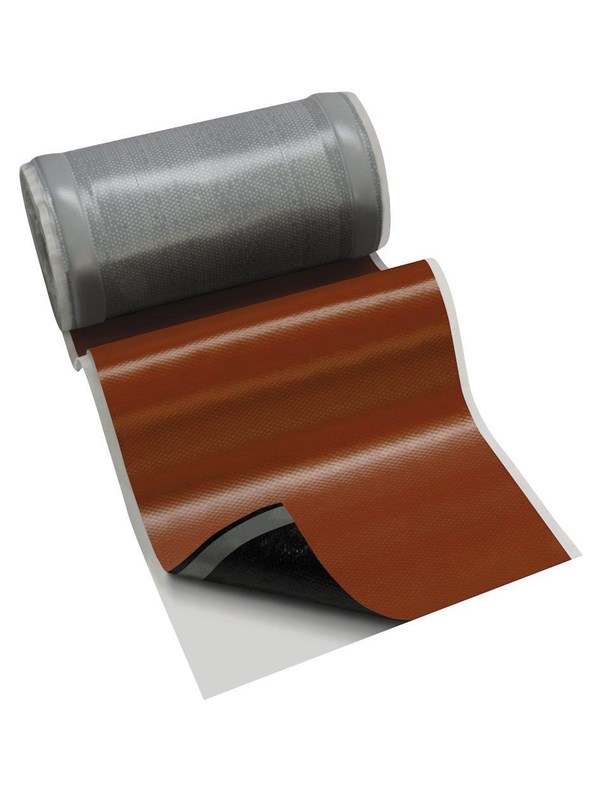 Wakaflex Einfassung ziegelrot