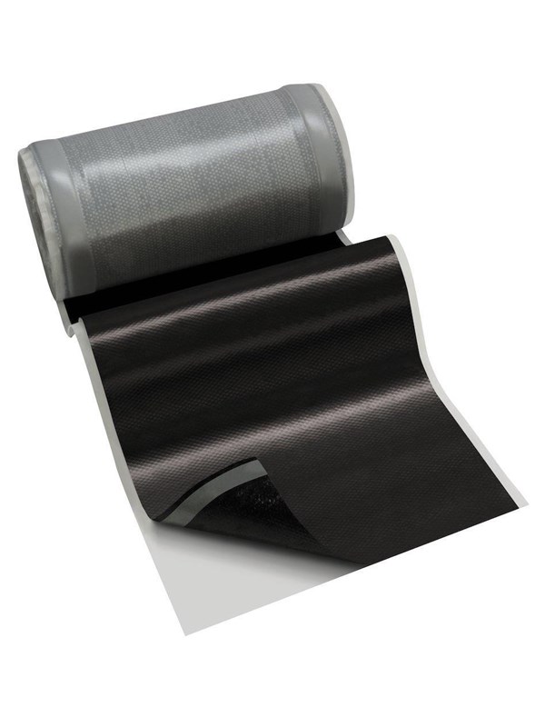 Wakaflex Einfassung schwarz anthrazit
