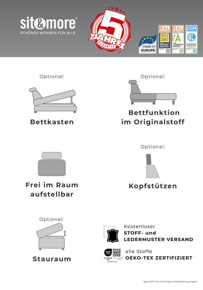 OTTO home Sofa-Kopfstütze Costello, B: 48 cm, (2-St), Set: 2 Stück, passend zur Serie Bild 2