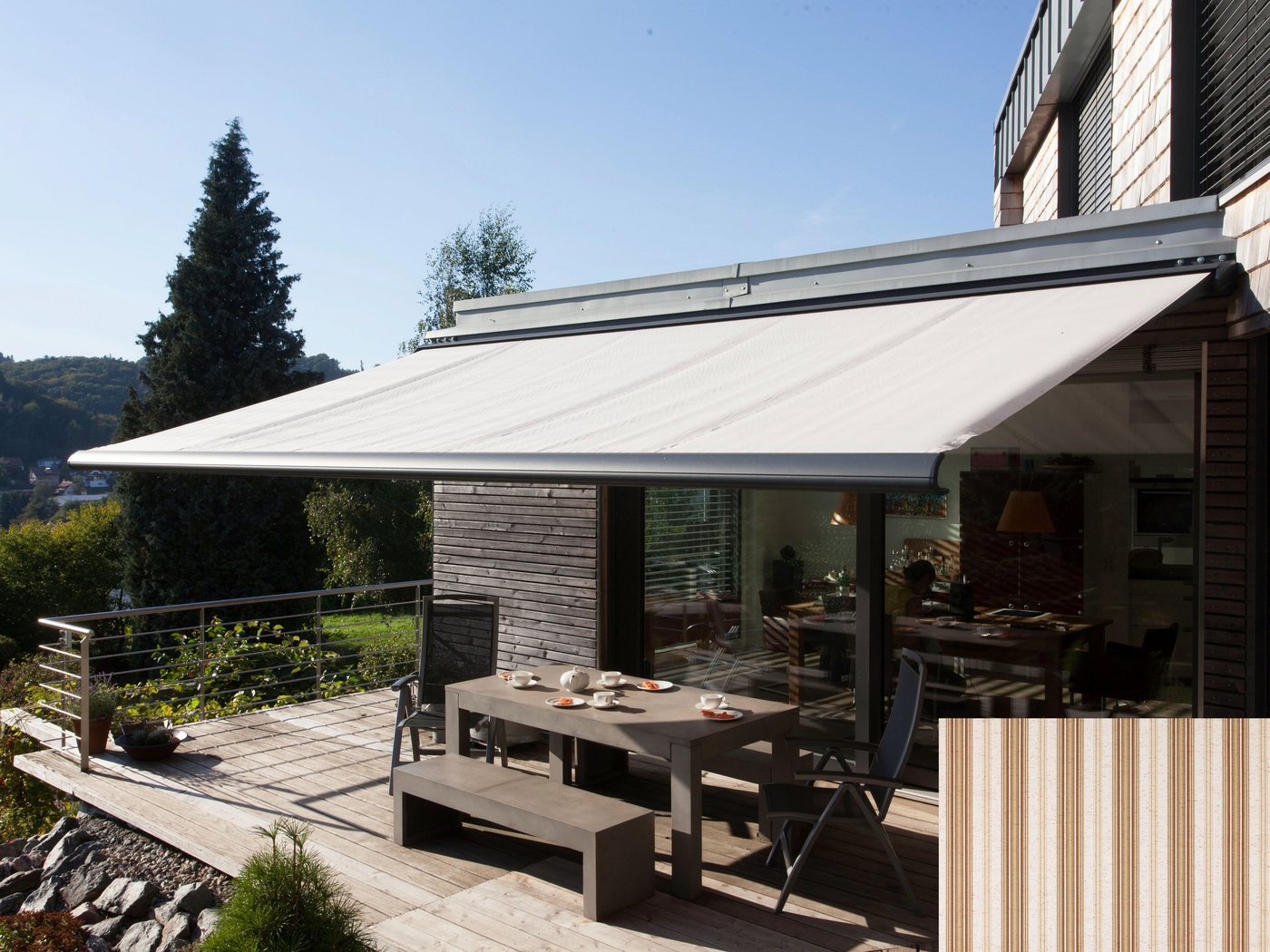 Wismar Kassettenmarkise Classic S-Compact Breite: 250 cm, Ausfall: 200 cm Bild 2