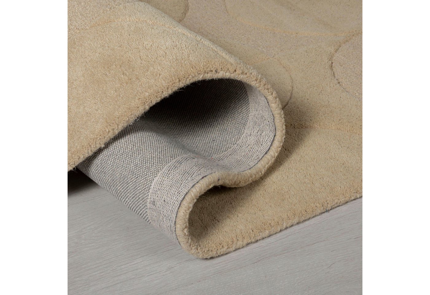 FLAIR RUGS Teppich GIGI, rechteckig, Höhe: 8 mm, aus 100% Wolle, geometrisches Design, fußbodenheizungsgeeignet Bild 3
