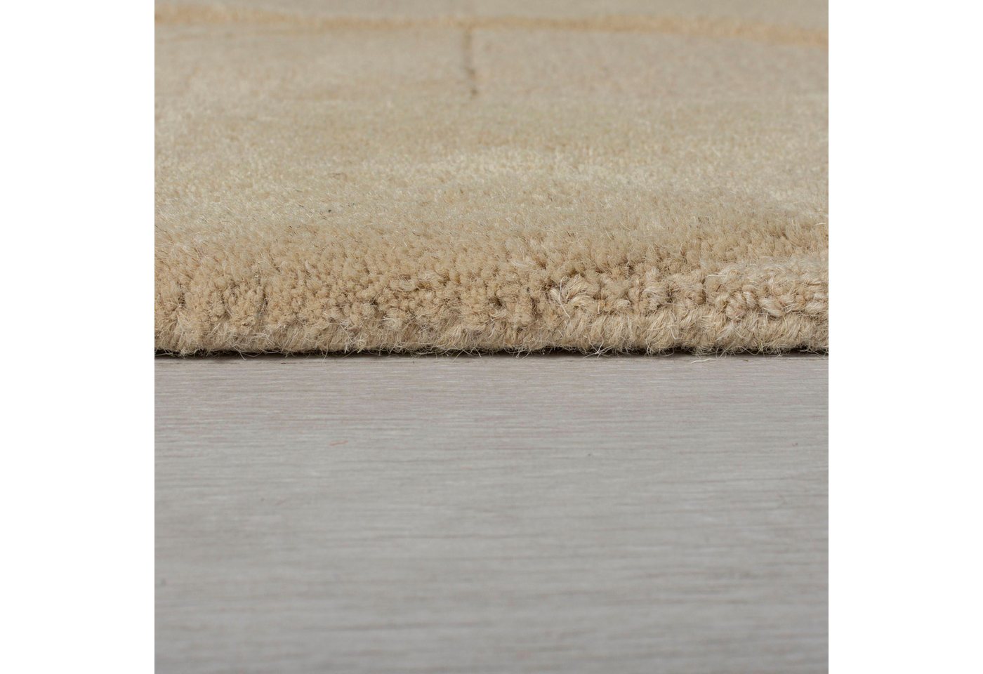 FLAIR RUGS Teppich GIGI, rechteckig, Höhe: 8 mm, aus 100% Wolle, geometrisches Design, fußbodenheizungsgeeignet Bild 4