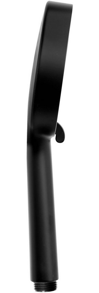 WENKO Handbrause Softwater, Duschkopf mit 3 Strahlarten, Ø 12 cm, mikrofeine Düsen, sanftes Wasser
