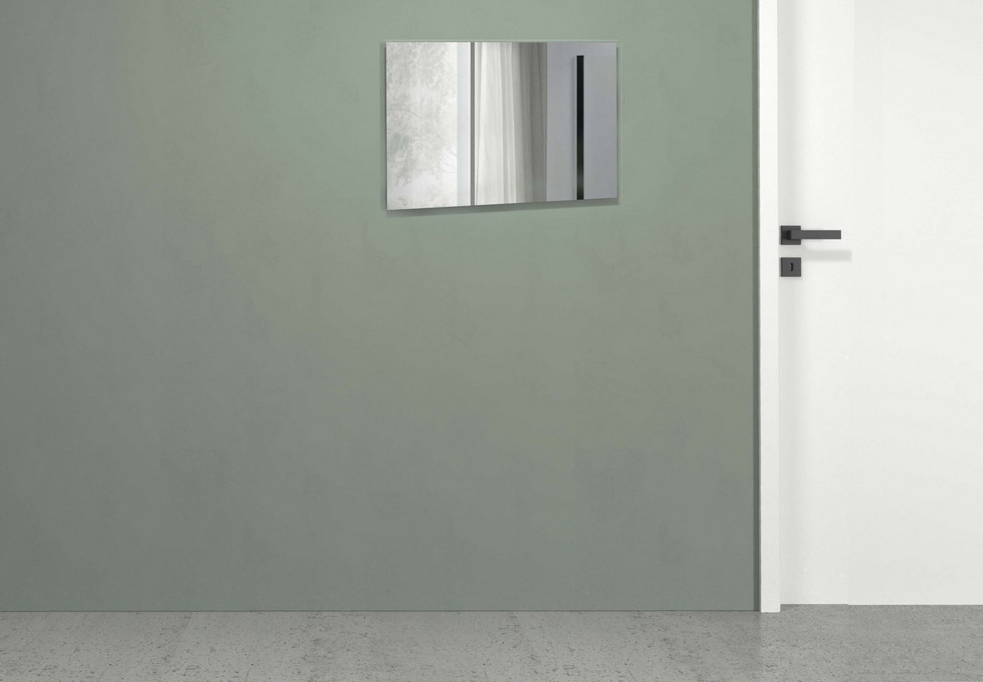 welltime Badspiegel Vela, Spiegel in zwei Breiten 55 und 75 cm (1-St), Breite 55 cm-Passend zur Serie Vela Bild 2