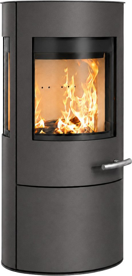 Haas + Sohn Kaminofen VITUS.l MOONLIGHT, Exklusiv, Lieferung bis ins Wohnzimmer, 6,4 kW, Zeitbrand, NEU in der Farbe Moonlight grau Bild 4