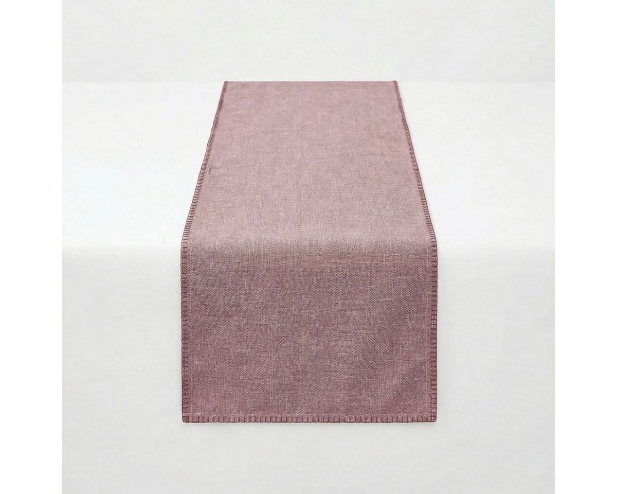 Home affaire Tischläufer Tischläufer rose 45x150cm (1-tlg)