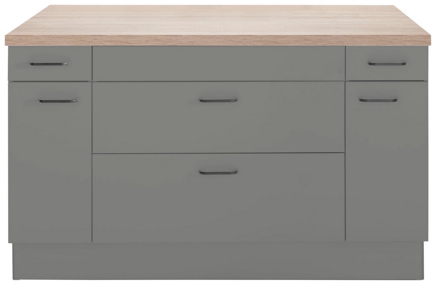 OPTIFIT Kücheninsel Elga, Soft-Close-Funktion, großen Vollauszügen, Stellbreite 150 x 95 cm Bild 2