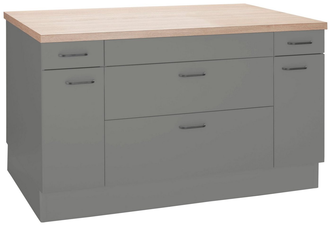 OPTIFIT Kücheninsel Elga, Soft-Close-Funktion, großen Vollauszügen, Stellbreite 150 x 95 cm Bild 3