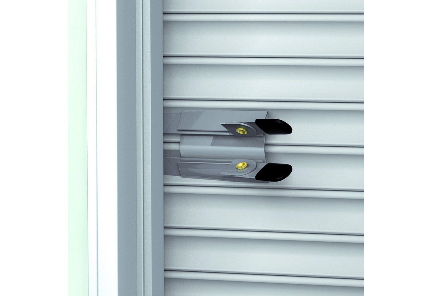 BASI Rolladensicherung BASI® Rolladenklemmen 2 Paar RK100 Typ 1600-0100, BASI Rolladenklemmen 2 Paar RK100 Typ 1600-0100