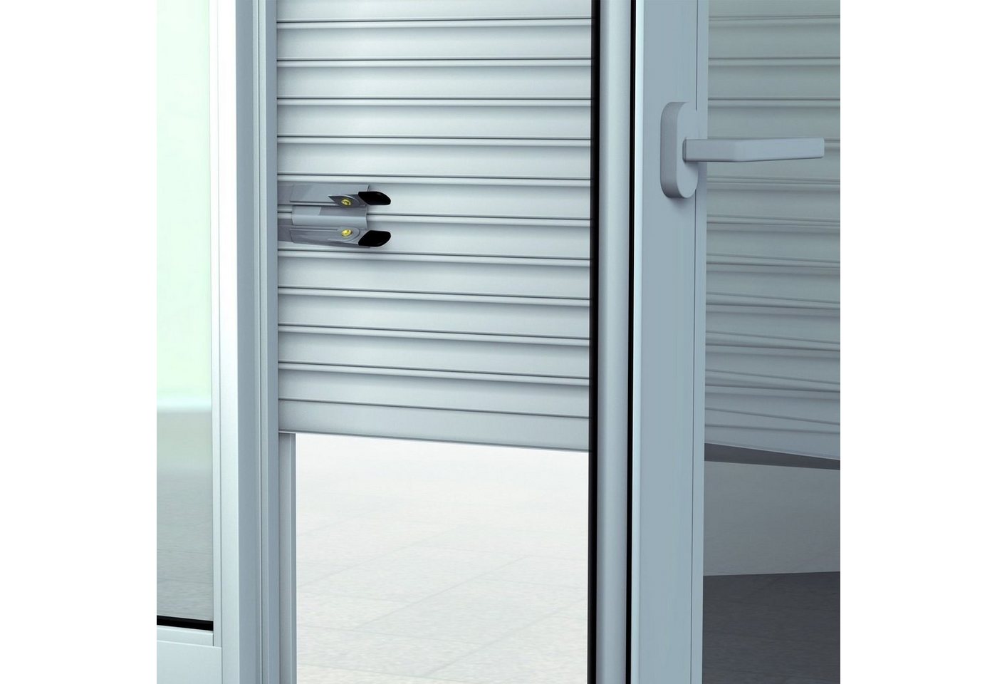 BASI Rolladensicherung BASI® Rolladenklemmen 2 Paar RK100 Typ 1600-0100, BASI Rolladenklemmen 2 Paar RK100 Typ 1600-0100 Bild 5