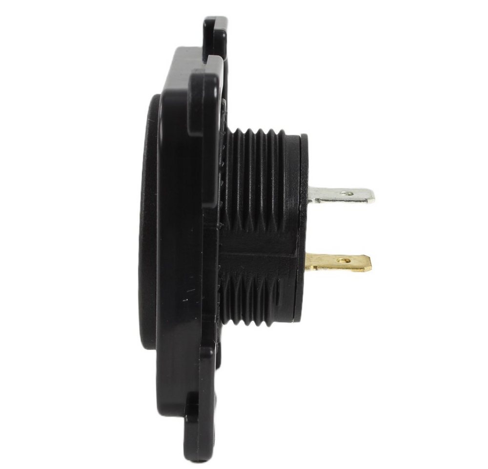 HABA B.V. Steckdose C-Line Steckdose Voltmeter Digtal 12 + 24 Volt schwarz Bild 4