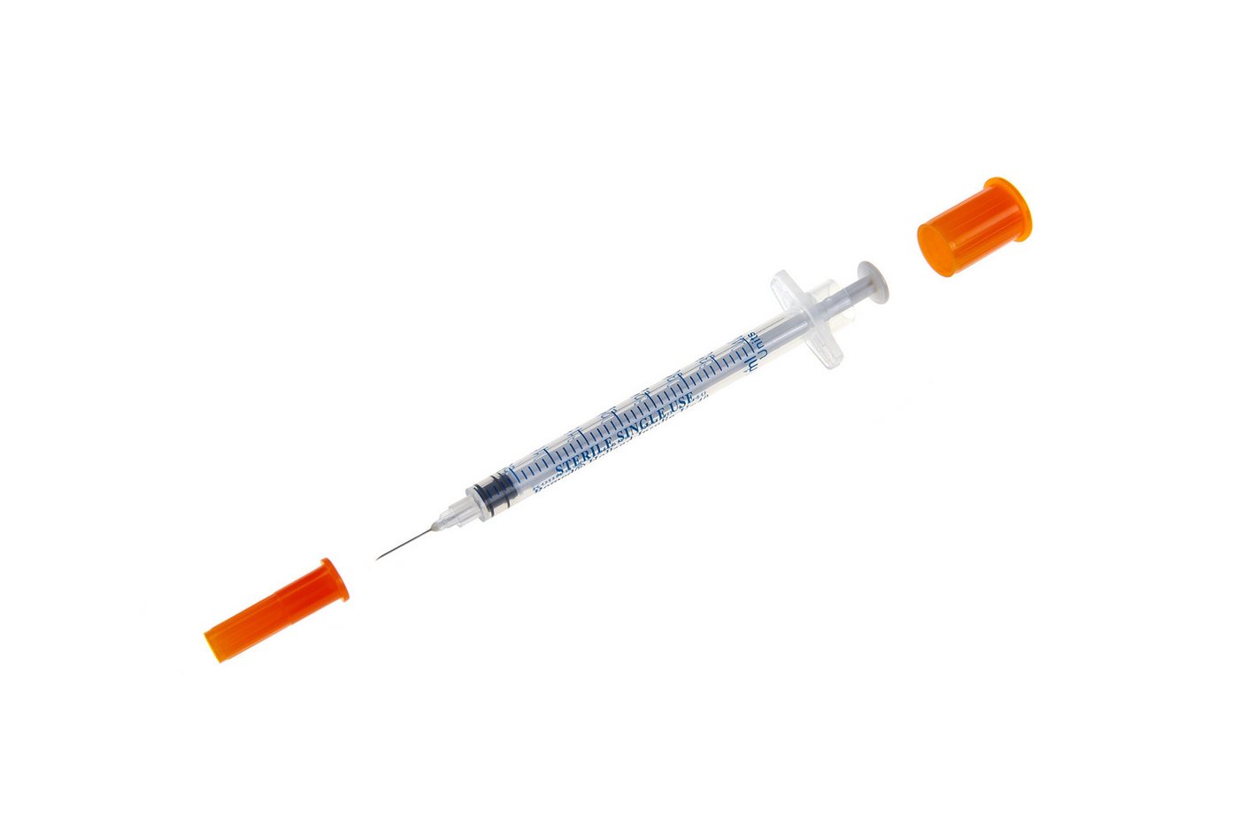 Romed Feindosierspritze Insulinspritzen U-100, steril, 100 I.E. / 1ml Bild 5