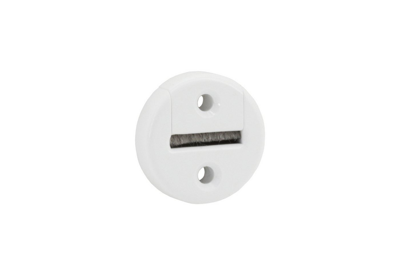 Selve Rollladen-Gurtführung 23 mm rund mit Bürste, Aufputz-Montage, für max. 2,30 cm Gurtbreite, 1-St., mit Bürstendichtung, ideal für Sanierungsarbeiten Bild 3