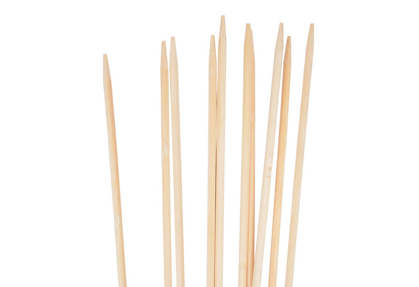 UNUS GARDEN Spalier Bambusstäbe Rankstäbe, Pflanzenstäbe Bambus, 25 St., 25 Stück, 90cm, Ø6mm, naturfarben, Pflanzenstütze, Bambusstangen Set Blumenstützen, Robust
