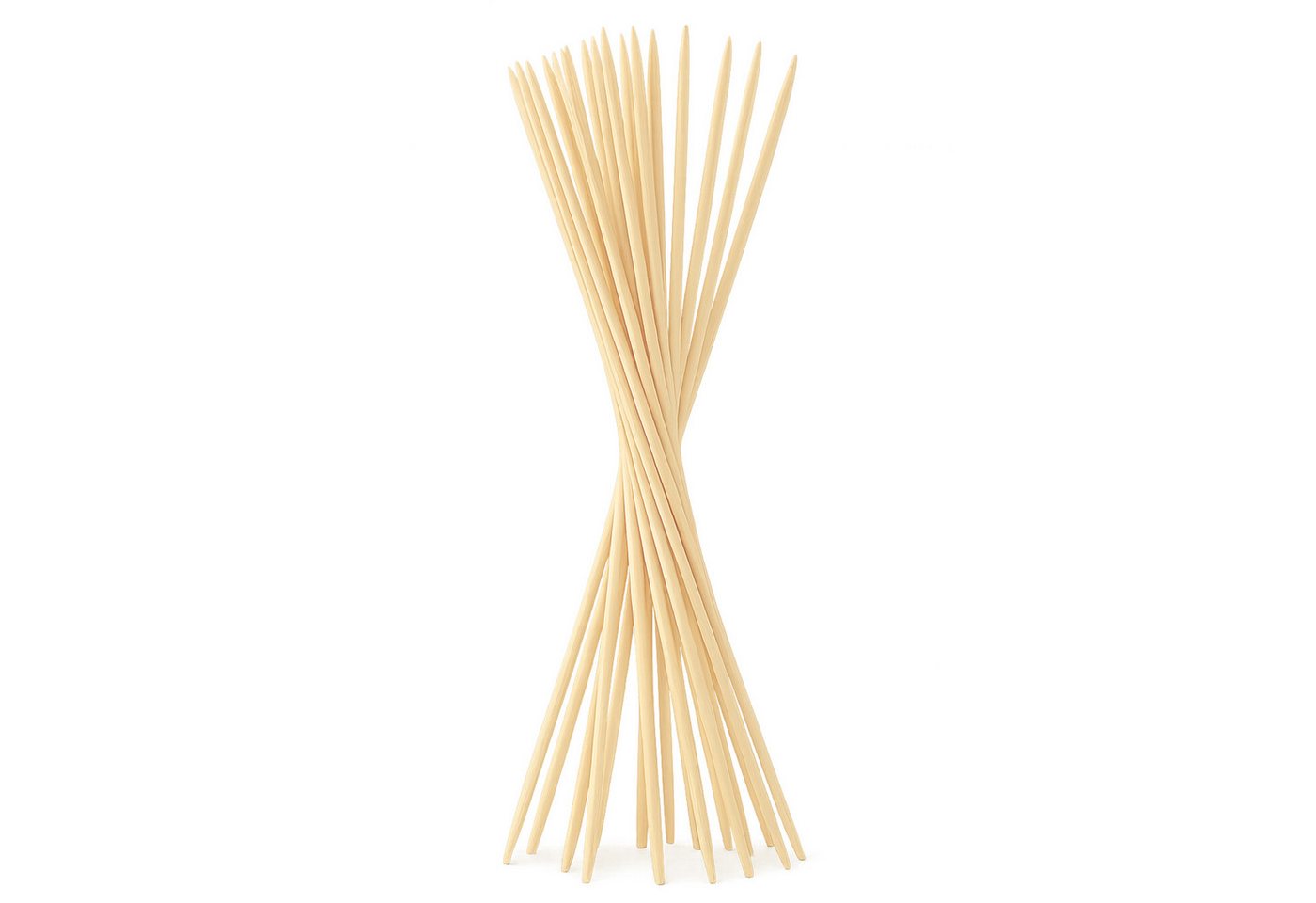 UNUS GARDEN Spalier Bambusstäbe Rankstäbe, Pflanzenstäbe Bambus, 25 St., 25 Stück, 90cm, Ø6mm, naturfarben, Pflanzenstütze, Bambusstangen Set Blumenstützen, Robust Bild 3