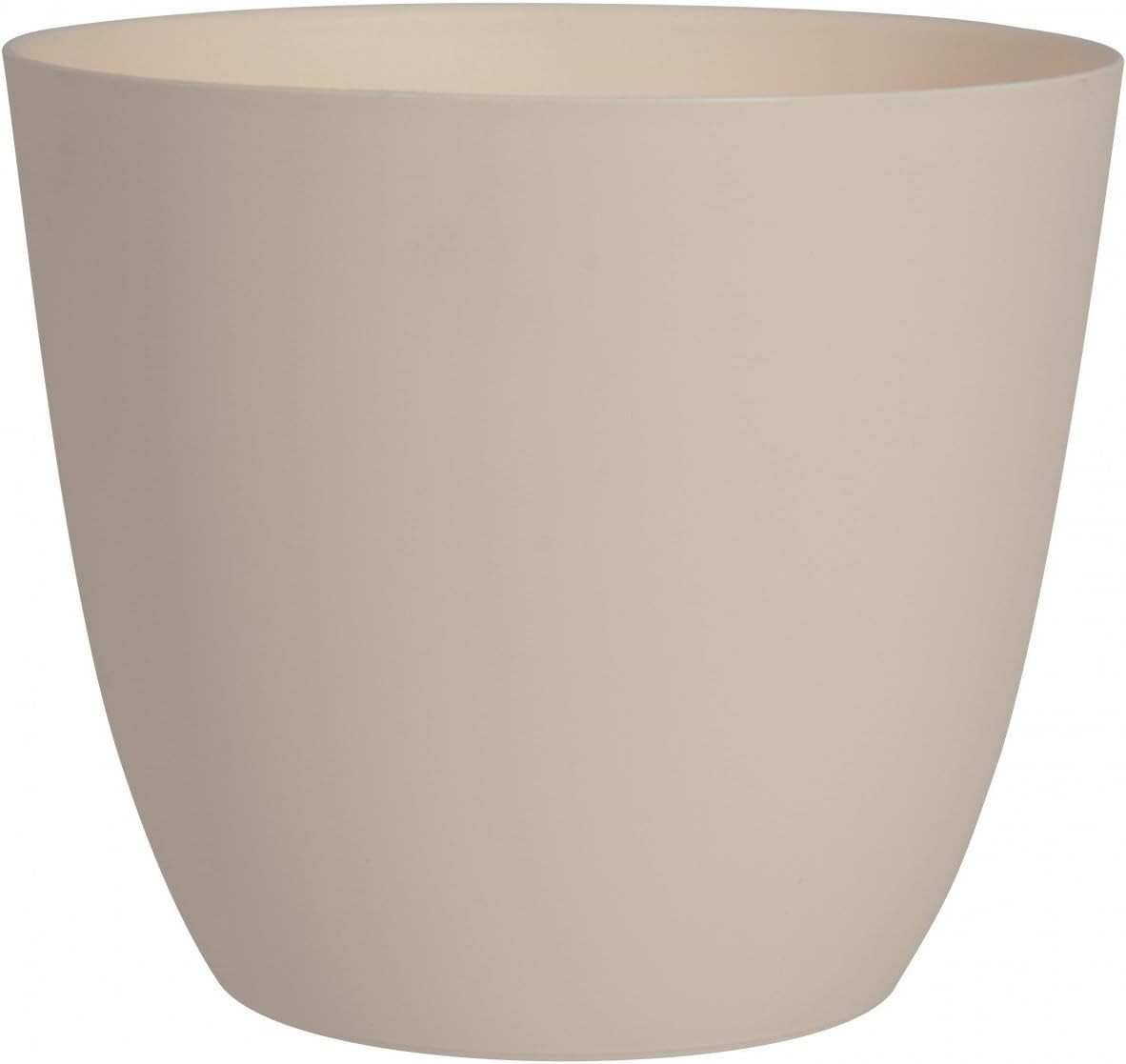 Geli Blumentopf Blumentopf, rund, creme, 13 cm, Indoor, Poliert (1 St)