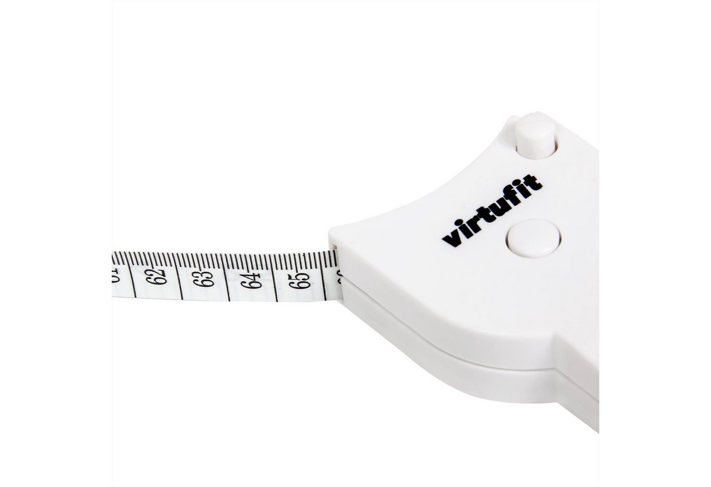 VirtuFit Körpermaßband VirtuFit Umfangsmessband Maßband 150 cm mit Selbstspannsystem
