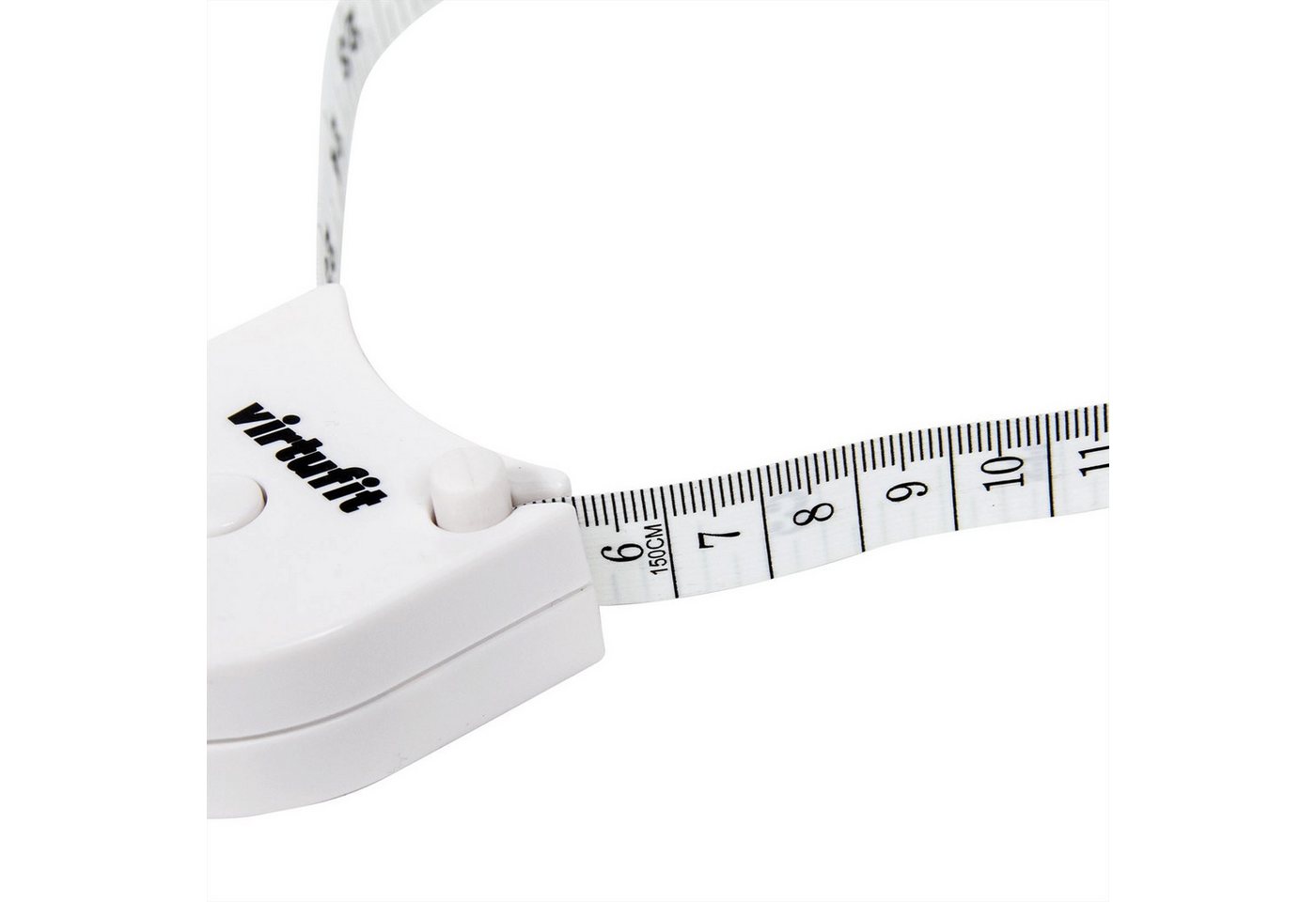 VirtuFit Körpermaßband VirtuFit Umfangsmessband Maßband 150 cm mit Selbstspannsystem Bild 4