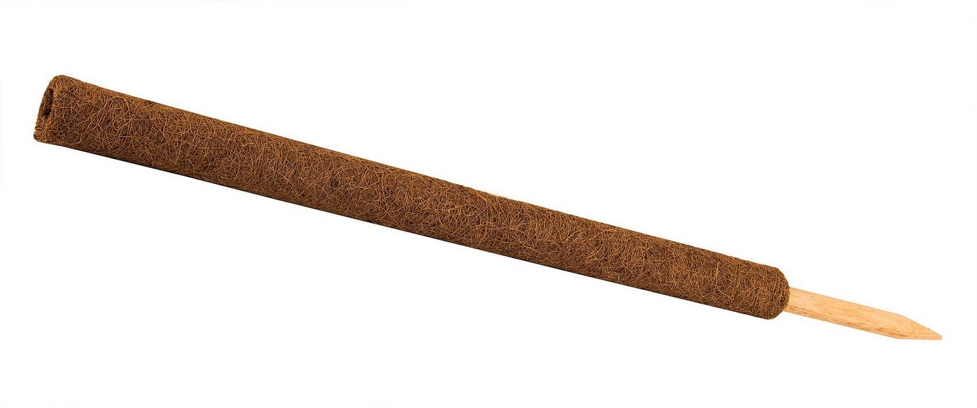 BigDean Ranksäule Pflanzstab aus Kokos - Rankstab Rankhilfe Set, 1 St., Rankstäbe, Verlängerbar, Kombinierbar, Natürlich Bild 3