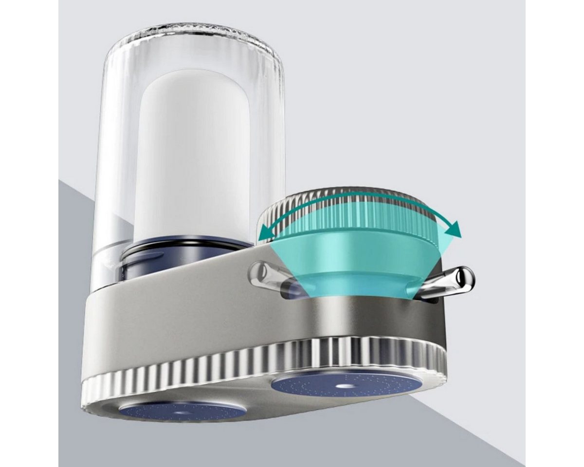 LIANNA Wasserhahn-Wasserfilter Kalk- und Wasserfilter für Küche, 2 austauschbare, waschbare Filter (Set, 2 St., Kalk- und Wasserfilter für Küche, 2 austauschbare, waschbare Filter) Bild 4