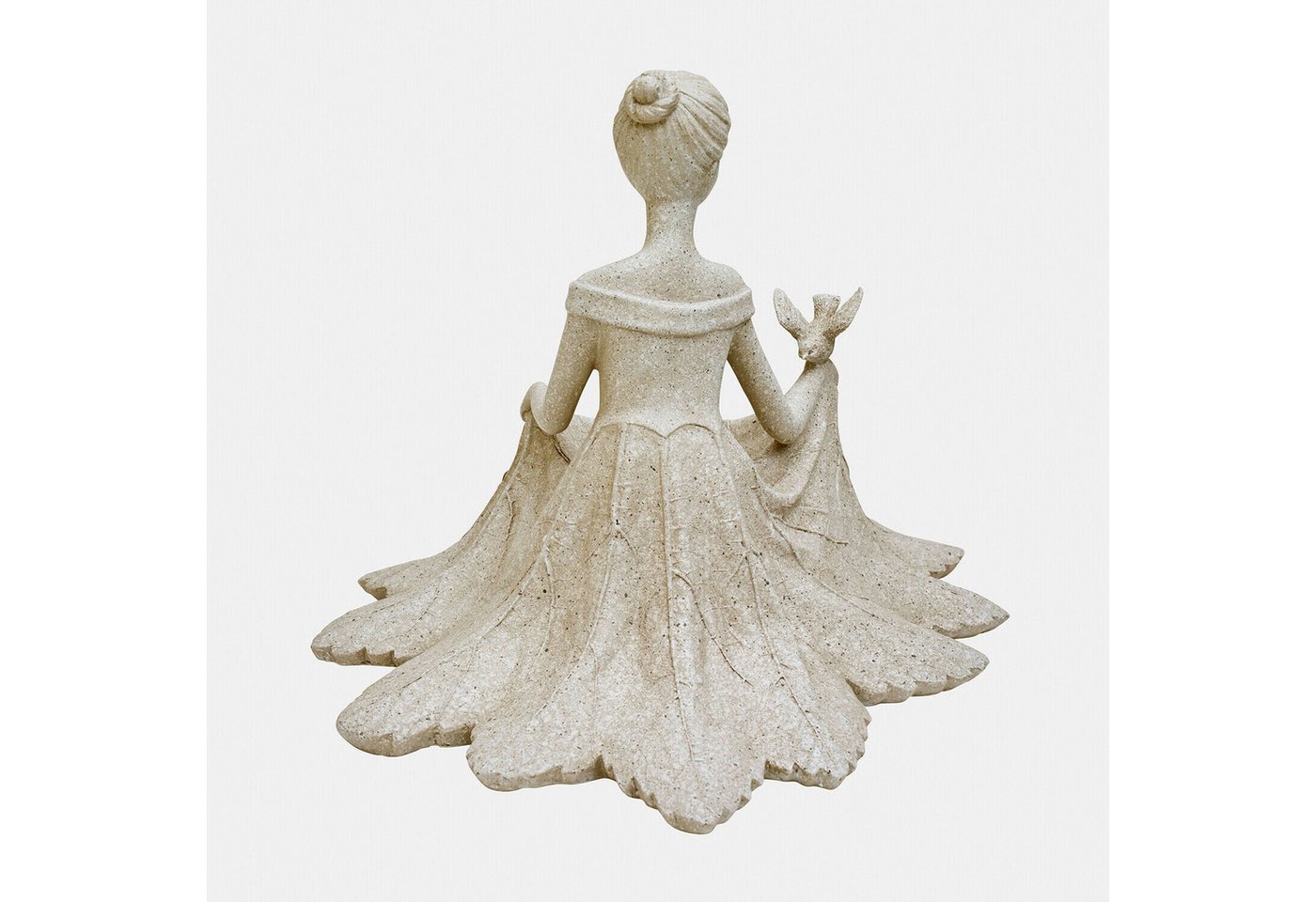 Mirabeau Gartenfigur Deko-Figur Finnedra antikcreme Bild 5