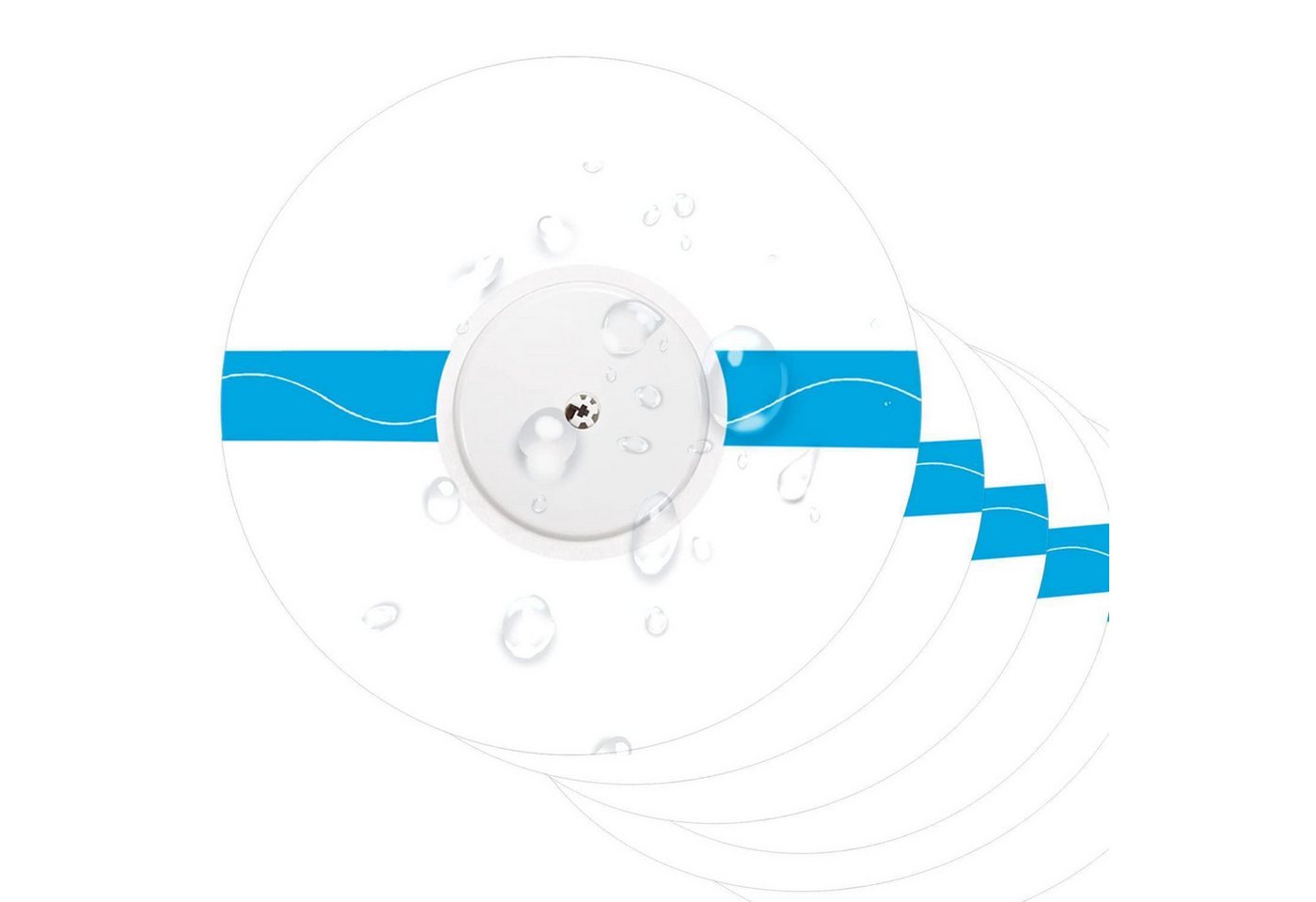 LuxusKollektion Fixierpflaster Patch Freestyle Libre Sensor 1 2 3 Selbstklebend Wasserfest 55 Stück Bild 2