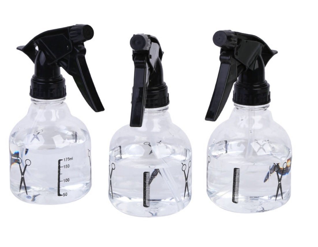 BAYLI Sprühflasche 4er Set Sprühflasche Friseur 250ml Handsprüher für Haare Zerstäuber Bild 5