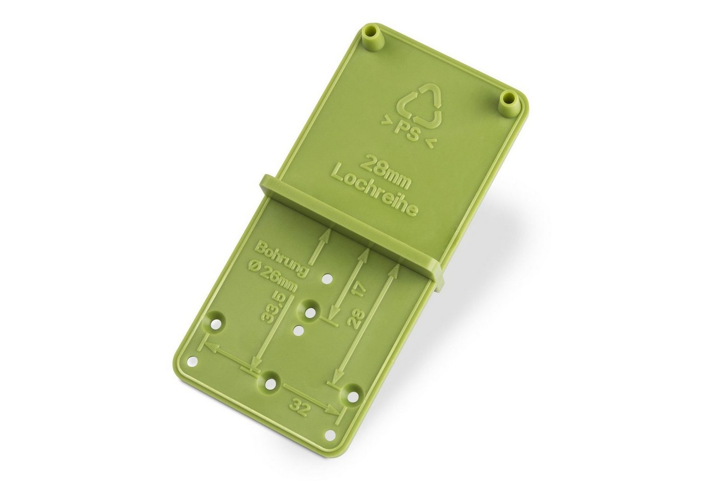 SO-TECH® Möbelbeschlag Topfband T52 Scharnier mit Dämpfer und Kreuzplatte (1 St), für Exzenter Verbindungsbeschläge, Topfbänder Ø 26 und 35 mm Bild 2