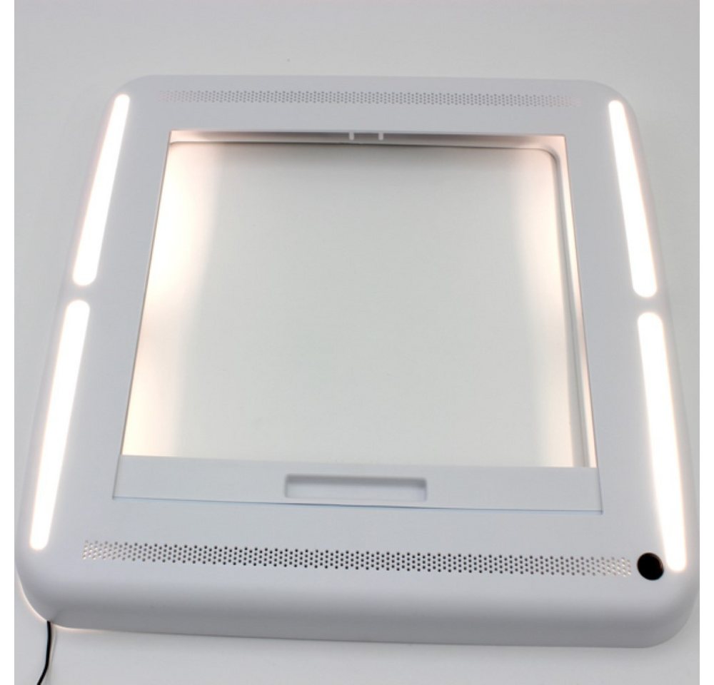 Maxxair Dachfenster MAXXFAN MAXXSHADE Plus Innenrahmen mit Rollo und LED Beleuchtung
