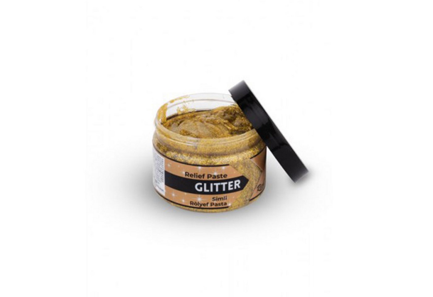 RICH Bastelfarbe Rich Relief Paste Metallic & Glitter - Acrylbasis 150ml