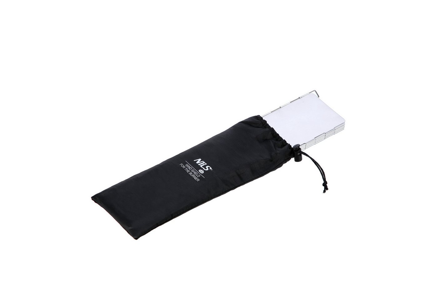 NILS CAMP Grill-Windschutz NC1745 Camping Windschutz für Campingkocher Aluminium 8 Paneele (Packung) Bild 3