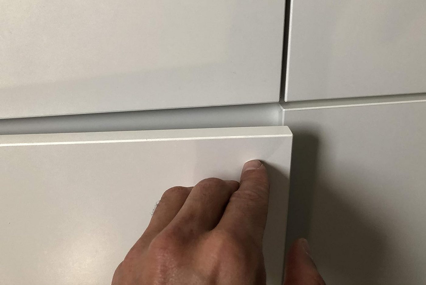NELI Möbelbeschlag Drucktüröffner - Push to open - passend auch für „METOD“ (IKEA) (3 St) Bild 3