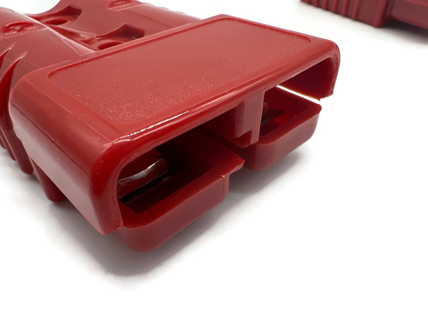 eXODA Kabelverbinder-Sortiment Batterie Stecker 175A 16 mm² rot Set für Gabelstapler Kabel, 2 Stecker, bestehend aus jeweils 1x Gehäuse und 2x Kontakte Bild 5
