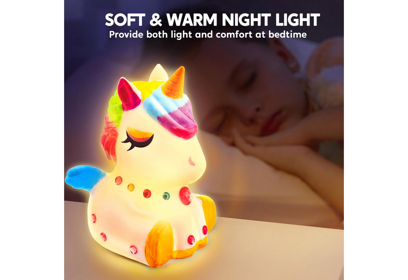 Klever Kits Bastelscheren Klever Kits Einhorn Lampe Bastelset Kinder ab 6+ jahre, (1-tlg) Bild 5