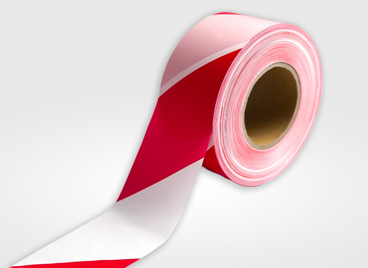 AEGITEX Absperrband AEGITEX Absperrband im Karton 500m rot/weiß, 50000 cm, 500 m Bild 3