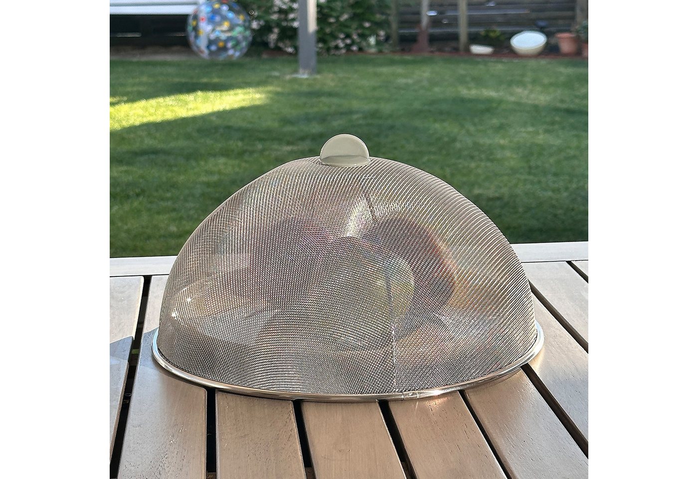 kela Abdeckhaube Cara, schützt vor Fruchtfliegen, Verstärkung innen duch Draht Bild 4