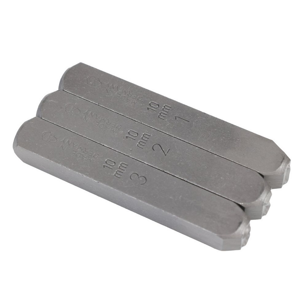 Dönges Montagewerkzeug Handschlagstempelsatz angespitzt, 9-teilig, Zahlen 0-9 Bild 4