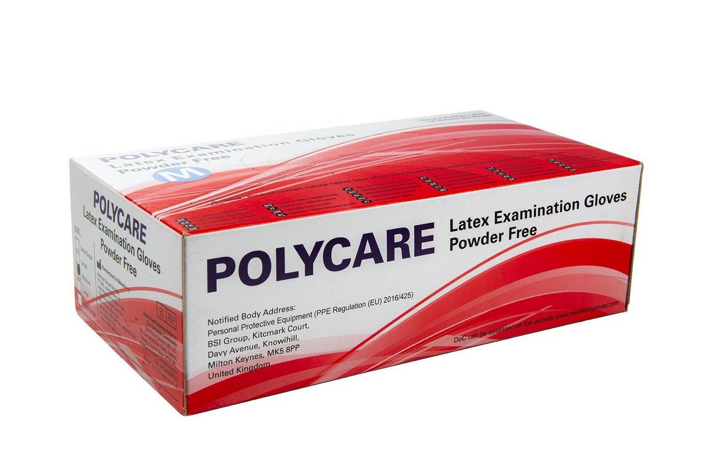 Polycare Einweghandschuhe Polycare Latexhandschuhe ungepudert - 100 Stück Bild 3
