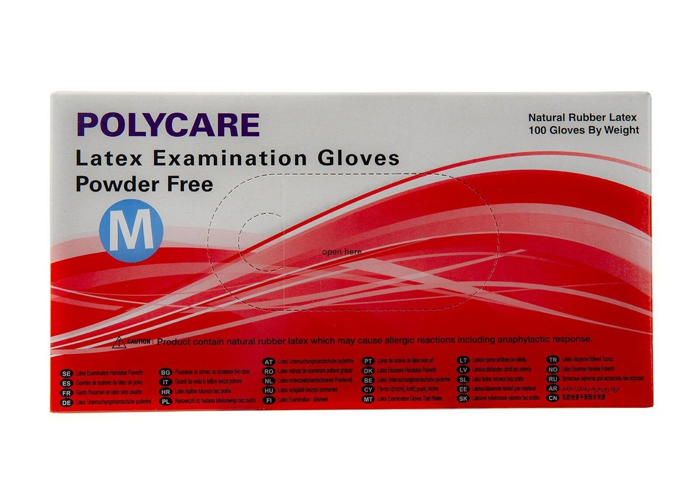 Polycare Einweghandschuhe Polycare Latexhandschuhe ungepudert - 100 Stück Bild 4