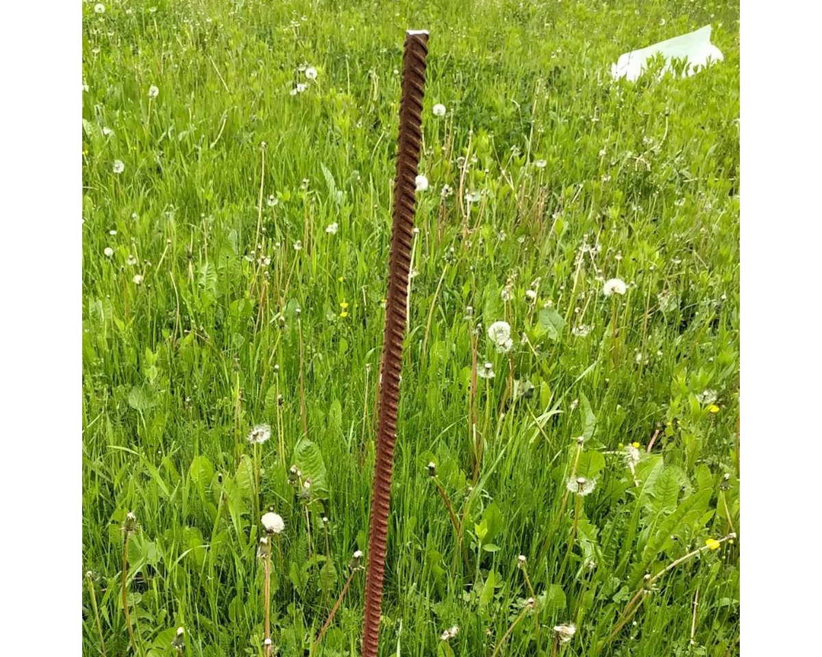 440s Gartenfigur 440s Rost-Metallstab 110cm lang für Gartenfiguren ca.Ø 12mm, (Stück) Bild 2