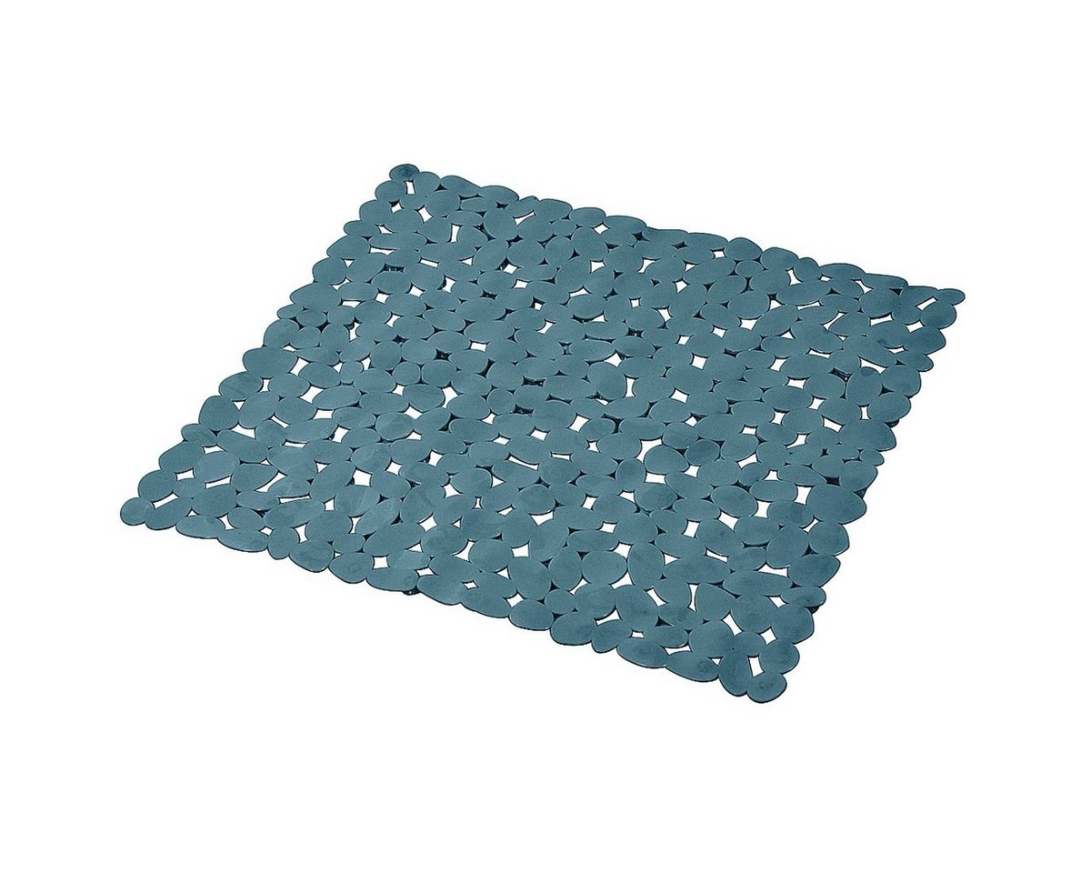 Sanixa Duscheinlage Duscheinlage Anti-Rutsch Matte Petrol oder Weiß Dusch-Matte Duschmatte, 52 x 52 cm, Antirutschmatte Dusche Badezimmer, Duschwannenmatte rutschfest Saugnäpfe