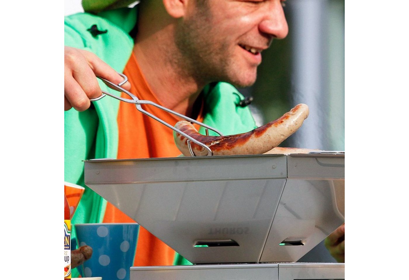 Thüros Grillzange Thüros Grillzange aus Edelstahl 40 cm lang Bild 4