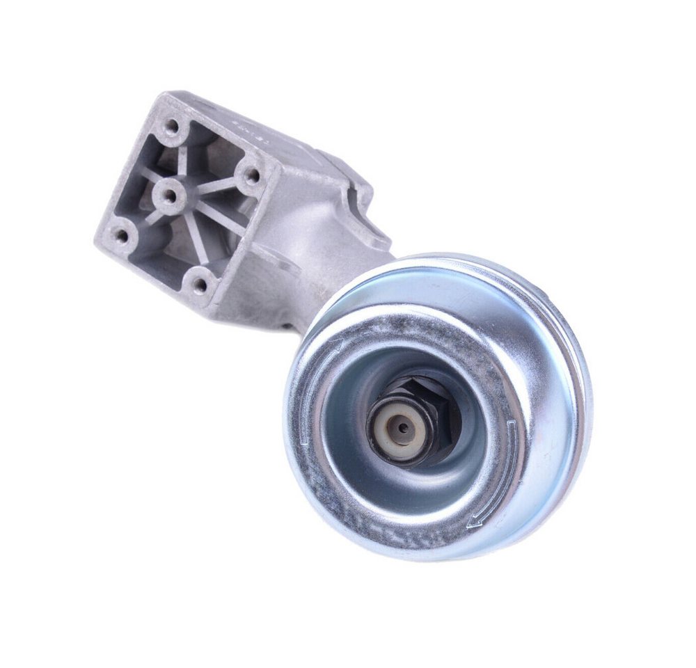 Trade-Shop Motorsensenmesser Getriebekopf passend für Stihl FS44 FS55 FS65 FS72 FS74 FS75 FS76 (1-St), M10 x 1 Linksgewinde / 5mm Vierkantwelle / für 25,5mm Schaftrohr