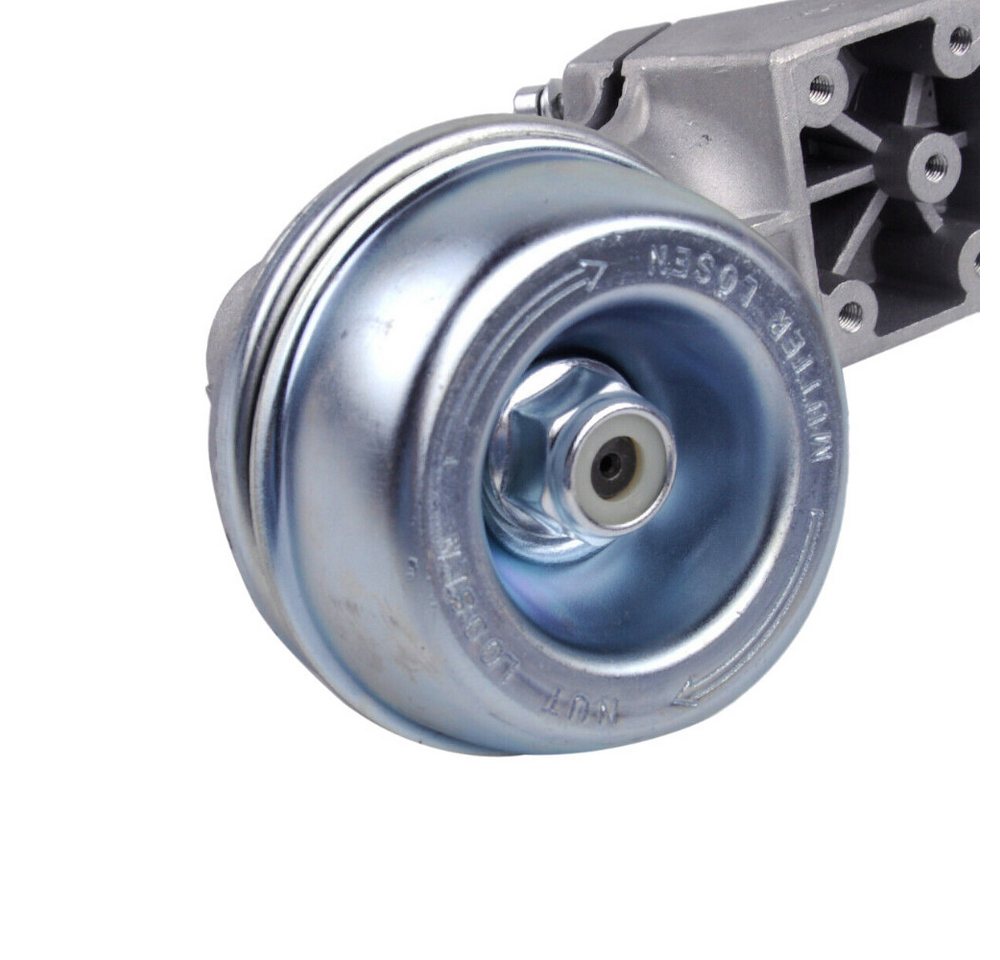 Trade-Shop Motorsensenmesser Getriebekopf passend für Stihl FS44 FS55 FS65 FS72 FS74 FS75 FS76 (1-St), M10 x 1 Linksgewinde / 5mm Vierkantwelle / für 25,5mm Schaftrohr Bild 4