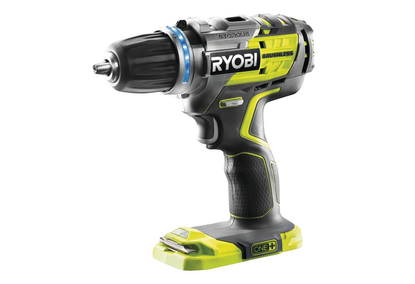 RYOBI Akku-Schlagbohrschrauber bürstenloser Motor 2-Gang Akkuschrauber 13mm Schnellspannbohrfutter, 18 V, max. 60 U/min, (1-tlg), 60 Nm Drehmoment Bohrschrauber für 18V One+ Bild 3