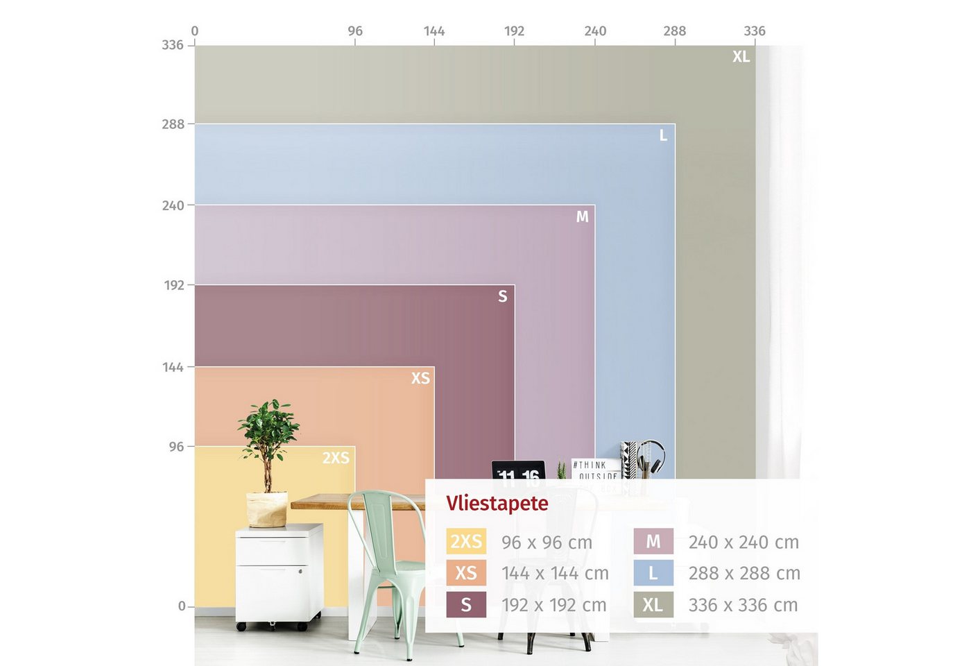Bilderdepot24 Vliestapete Küche Erfrischende Limette Eiswürfe Wasser Kulinarisch Modern, Glatt, Matt, (Vliestapete inkl. Kleister oder selbstklebend), Küche Esszimmer Bildtapete Fototapete Vliestapete Wandtapete