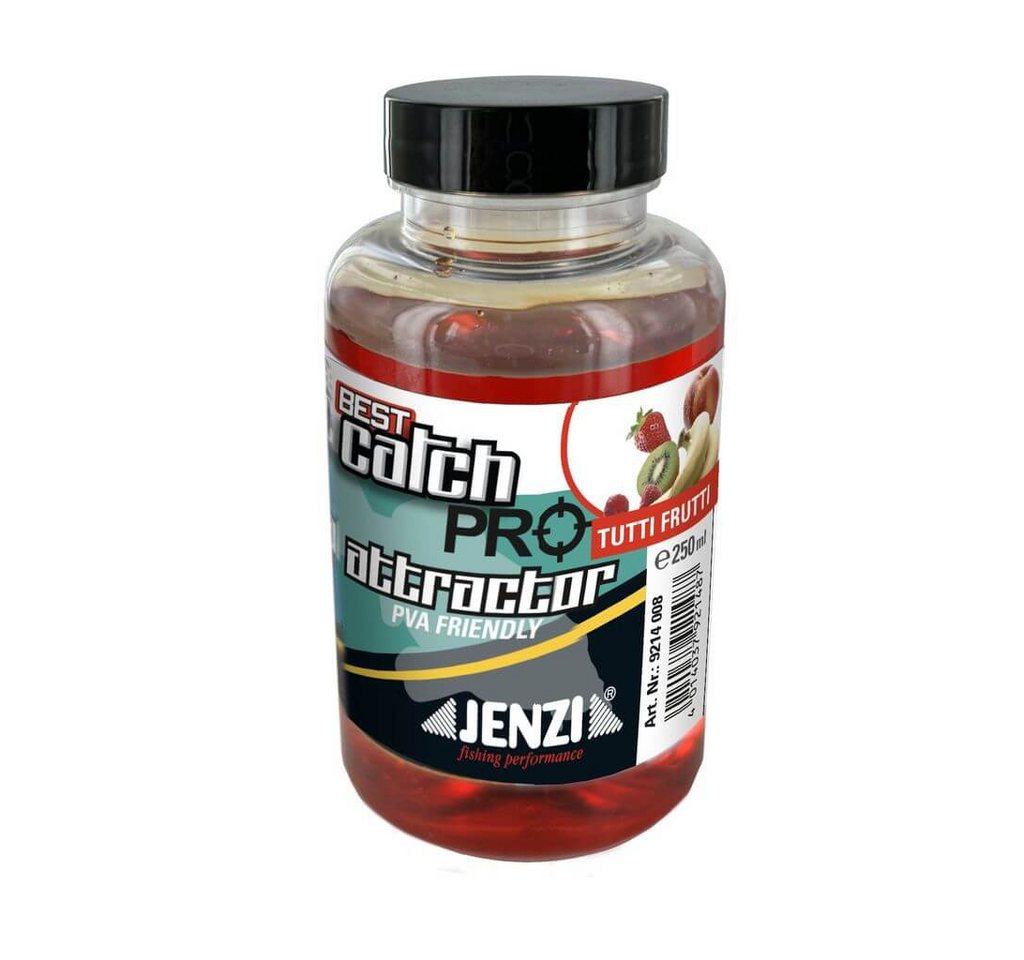 Jenzi Fischlockstoff Jenzi Best Catch Attractor Lockstoff 250ml, Inhalt: 250ml, Vielseitig einsetzbar als Köderdip oder Futterzusatz, Erhältlich in 8 verlockenden Geschmacksrichtungen
