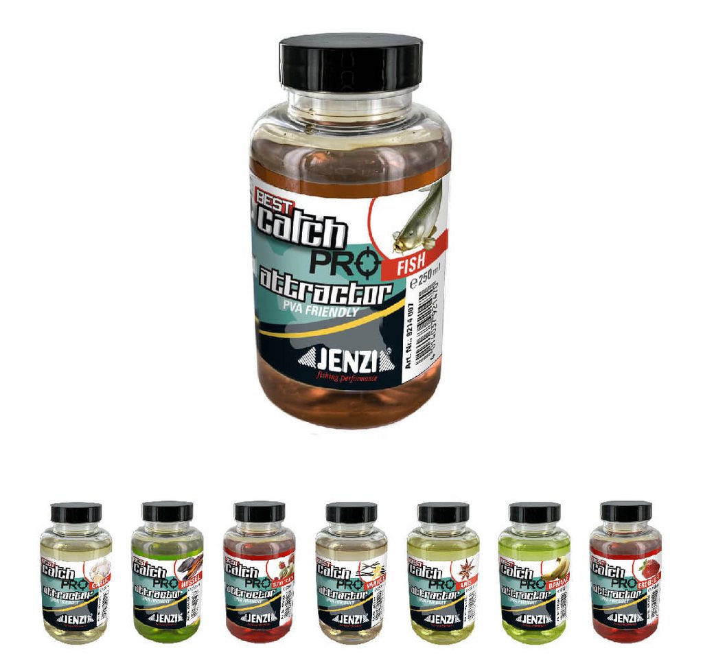 Jenzi Fischlockstoff Jenzi Best Catch Attractor Lockstoff 250ml, Inhalt: 250ml, Vielseitig einsetzbar als Köderdip oder Futterzusatz, Erhältlich in 8 verlockenden Geschmacksrichtungen Bild 2