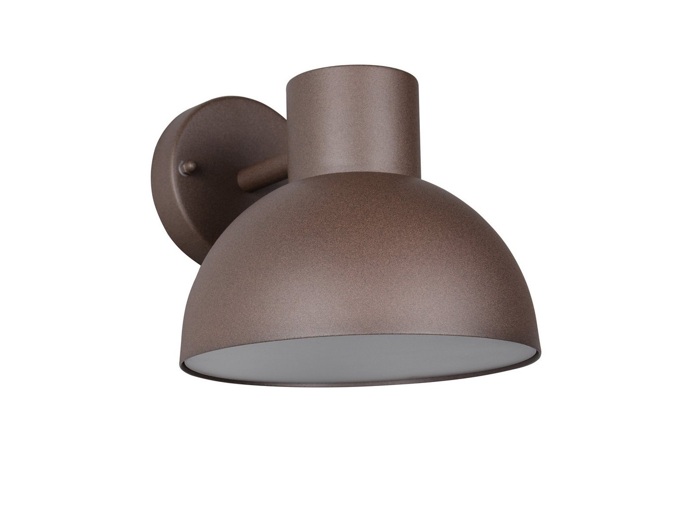 TRIO Leuchten LED Außen-Wandleuchte, LED wechselbar, Warmweiß, IP 44 Außenleuchte Rost-Braun für Außen-Beleuchtung Haus-Wand, Ø 20cm Bild 5