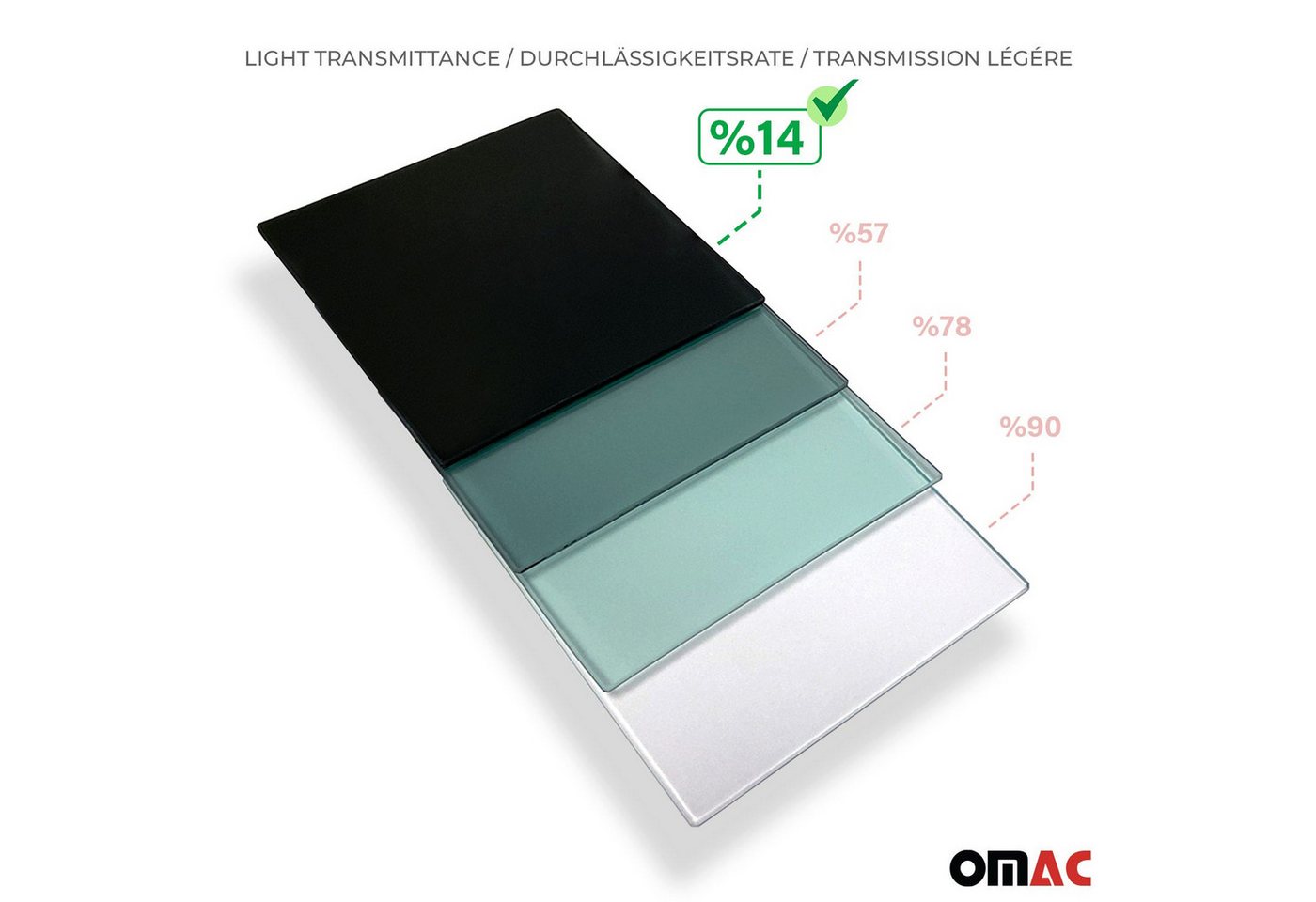 OMAC Fenster Seitenfenster für Renault Master 2010-2024 Links L1, (1 St), Haltbar, Langlebig Bild 2